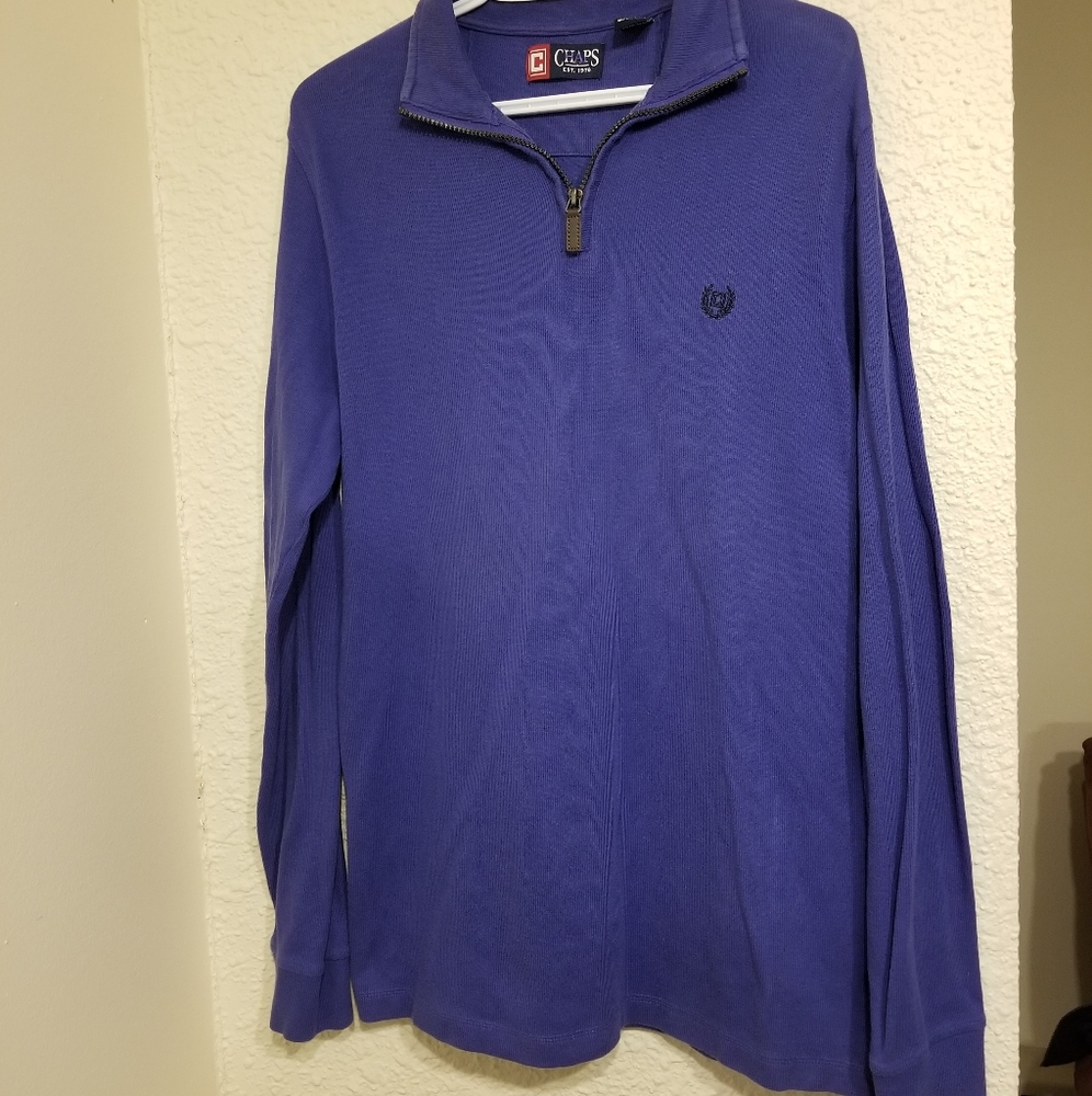 Chaps 1/4 Zip Sweater